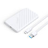 Slika - Orico 25PW1-C3-WH-EP USB 3.0 Type-C HDD/SSD 2,5" belo ohišje za disk