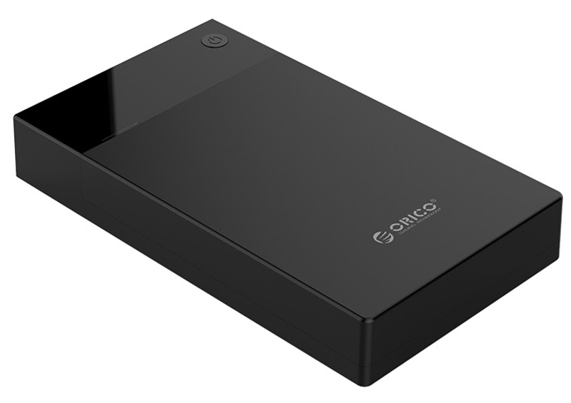 Slika - Orico 3599U3-EU-BK 3,5" ohišje za trdi disk USB 3.0 črna s napajanjem