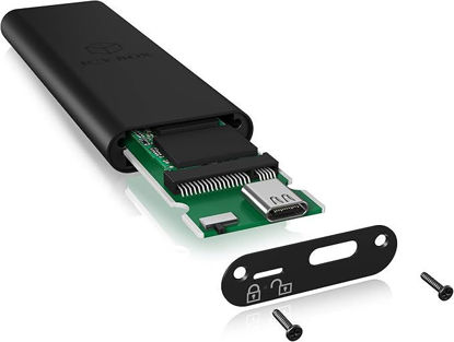 Raidsonic IcyBox IB-183M2 Zunanje USB 3.0 ohišje za M.2 SSD Črna