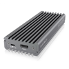 Slika - Zunanje aluminijasto ohišje tipa C Raidsonic IcyBox IB-1817M-C31 za M.2 NVMe SSD sivo