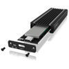 Slika - Ohišje Raidsonic IcyBox IB-1824ML-C31 za 1x NVMe z vmesnikoma USB 3.1 (Gen 2) Type-C in Type-A LED črn