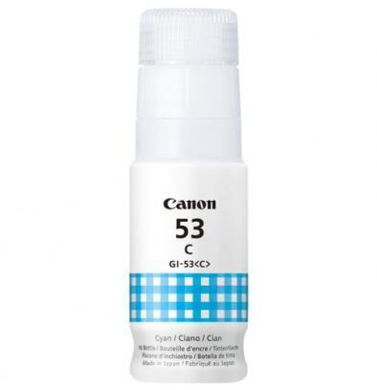 Slika - Canon GI53C (4673C001) modro originalno črnilo