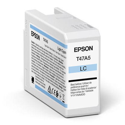 Epson C13T47A500 svetlo modra originalna kartuša
