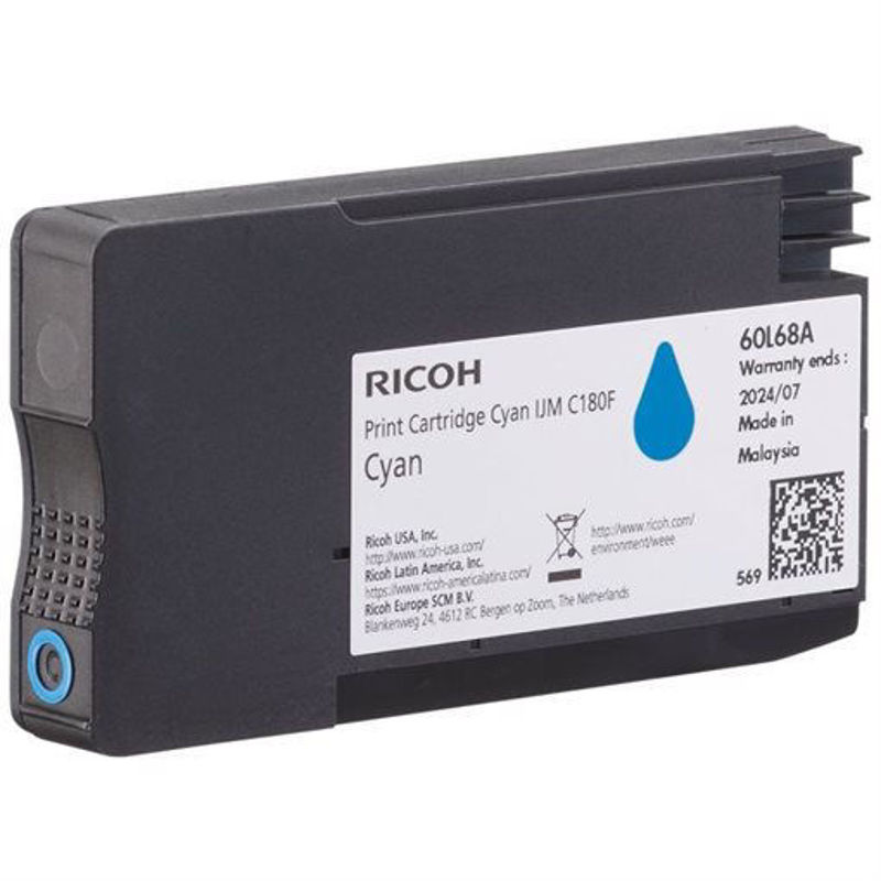 Slika - Ricoh C180C (408518) moder originalen toner