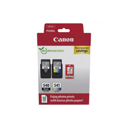 Canon PG-540/CL-541 + GP-501 (foto papir) (5225B013AA), komplet originalnih kartuš