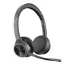 Slika - Bluetooth slušalka Poly Plantronics Voyager 4320 UC USB-A BT700 črna 76U49AA / 218475-01 s polnilno postajo