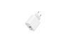 Slika - Gembird hitri polnilec USB A/C PD QC  2-porta 20W / 3.4A Bel (TA-UC-PDQC20-01-W)