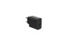 Slika - Gembird hitri polnilec USB A/C PD QC  2-porta 20W/3.4A črn (TA-UC-PDQC20-01-BK)