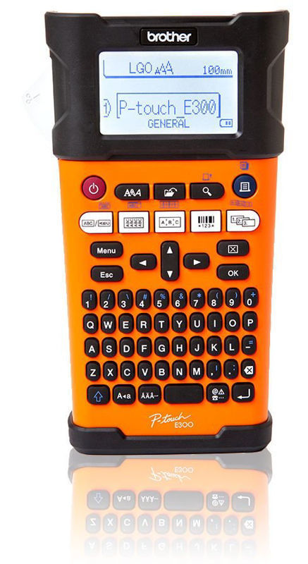 Slika - Brother P-TOUCH PT-E300VP (PTE300VPYJ1), s tipkovnico, tiskalnik nalepk