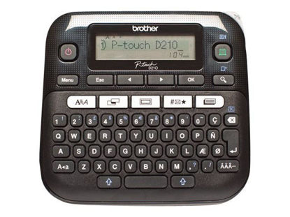 Brother P-TOUCH PT-D210 (PTD210YJ1), s tipkovnico, tiskalnik nalepk