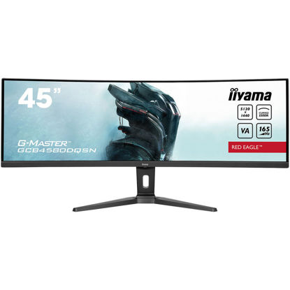 iiyama G-Master Red Eagle ukrivljen gaming monitor GCB4580DQSN-B1 45" nastavljiv po višini, Dual QHD, 165Hz, 0,8ms, USB-C Dock, HDMI, Display Port, USB Hub