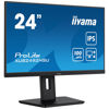 Slika - iiyama ProLite monitor XUB2492HSU-B6 24" IPS, Full HD, črn, ultra tanek okvir, HDMI, Display Port, USB Hub, nastavljiva višina, 100Hz