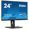 Slika - iiyama ProLite monitor XUB2493HSU-B6 24", IPS, 100 Hz, nastavljiv po višini, črn, ultra tanek okvir, HDMI, DisplayPort, reduktor modre svetlobe, brez utripanja
