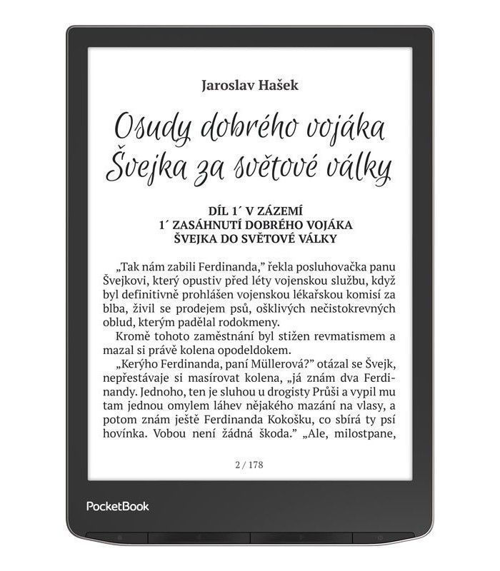 Slika - PocketBook InkPad 4 7,8" 32GB Silver IPX8 (PB743G-U-WW)
