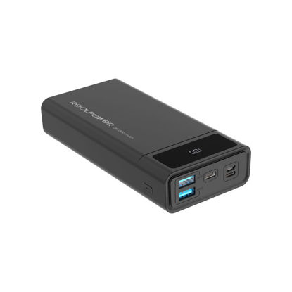 Realpower PB-20k PD 20000mAh 18W USB A /C 5V črn (306949)