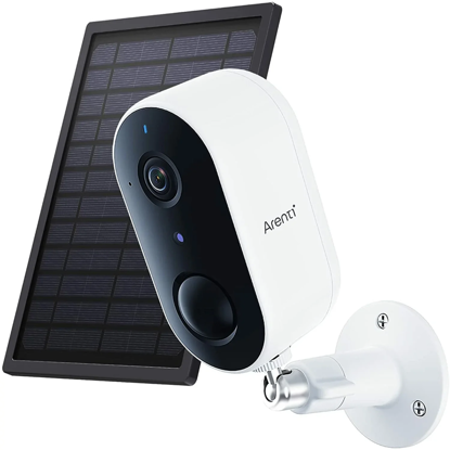 Laxihub Arenti GO1 & SP zunanja full HD Wi-Fi kamera s baterijo za polnjenje in sončna plošča