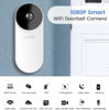 Slika - Laxihub BellCam 5G Wi-Fi 1080P video zvonec z brezžičnim zvonjenjem in polnilno baterijo zaznavanje gibanja PIR IP65
