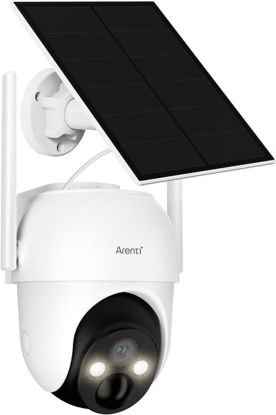 Zunanja baterijska PT kamera Laxihub GO2T-SP2 s sončno ploščo IP65 3MP 2K MicroSD