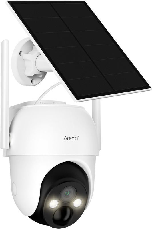 Slika - Zunanja baterijska PT kamera Laxihub GO2T-SP2 s sončno ploščo IP65 3MP 2K MicroSD