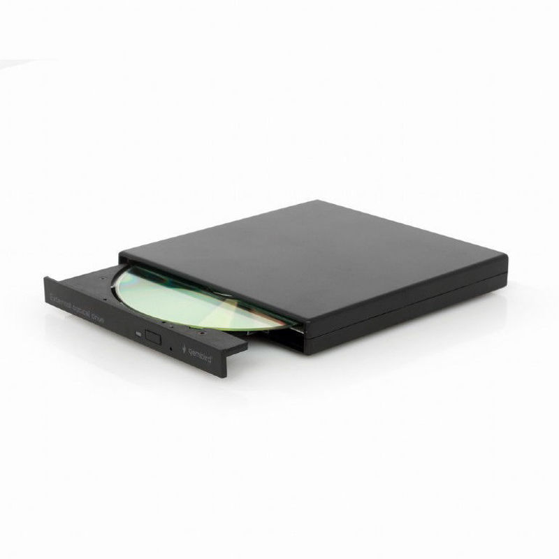 Slika - Gembird DVD-USB-02  M-Disc USB - DVD zunanji zapisovalnik črn