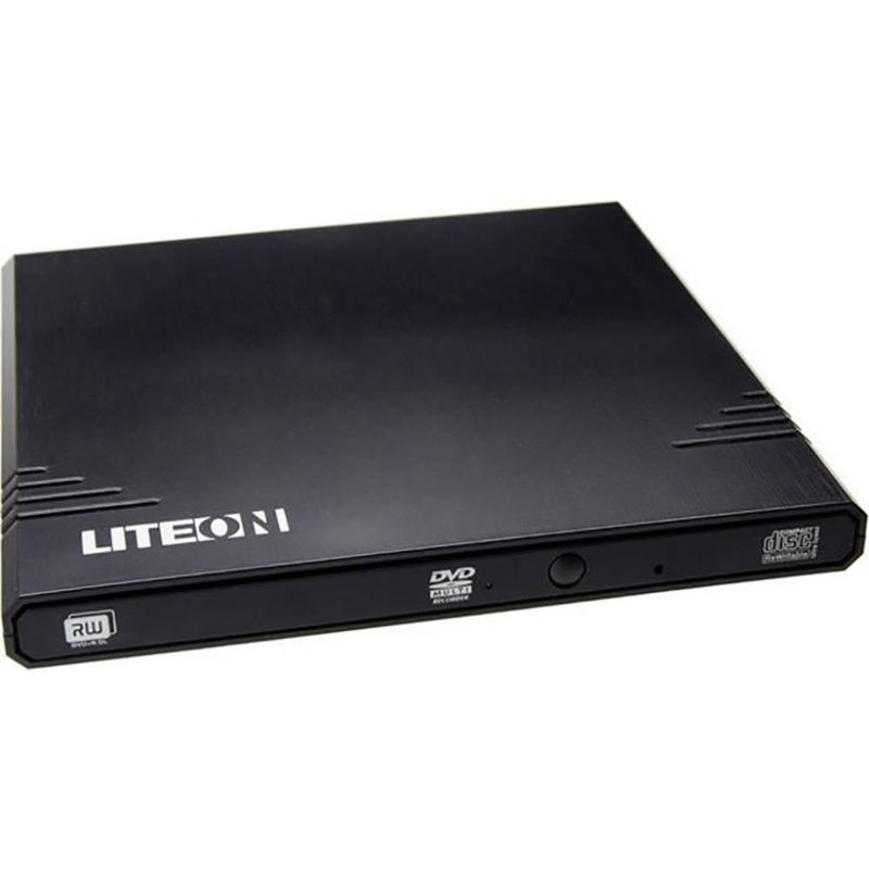 Slika - Lite-on eBAU108-11 Ultra Slim M-Disc DVD zunanji zapisovalnik črn