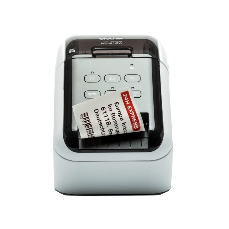 Slika - Brother QL-810Wc (QL810WCYJ1) USB - WiFi, namizni tiskalnik nalepk