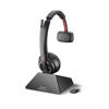 Slika - Brezžične slušalke Poly Plantronics Savi 8210 UC USB-A DECT črne 8D3E9AA (209213-02)