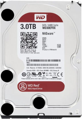 WD 3TB IntelliPower SATA-600 64MB Red WD30EFRX