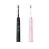Slika - Philips Sonicare ProtectiveClean 4500 2 sonični električni zobni ščetki (HX6830/35) črna/ roza