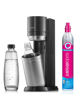 Slika - SodaStream DUO črn aparat za gazirnaje +1 L steklenica in 1L BPA Free plastenka (1016812411)