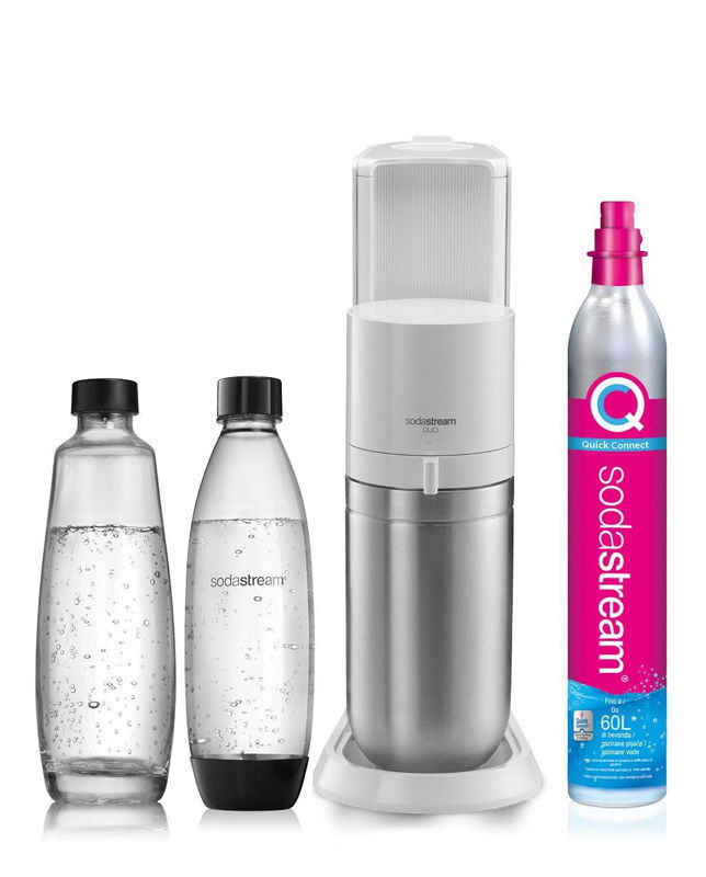 Slika - SodaStream DUO bel aparat za gazirnaje +1 L steklenica in 1L BPA Free plastenka (1016812490)