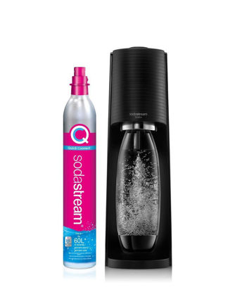 SodaStream Terra črn QC z CO2 + 1L BPA Free plastenka (1012811411)