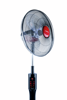 Slika - Tornado EFS-111M 16 palični tih, 3 stopnje črno/rdeč notranji ventilator