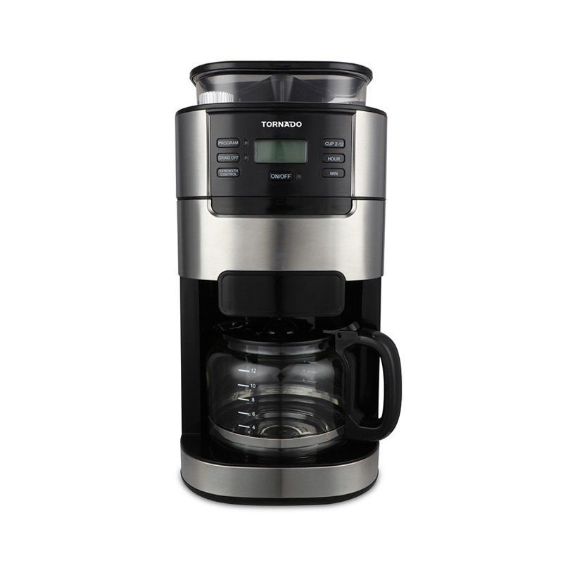 Slika - Tornado TCM-1025A-GS sveže mleto, 1,5L, filter,  kavni aparat