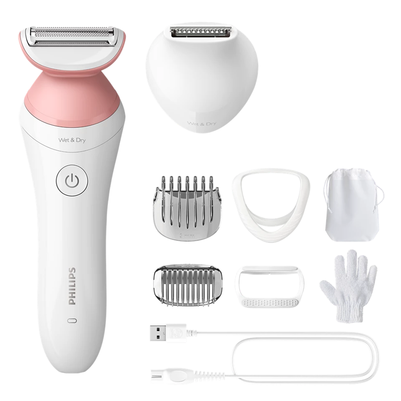 Slika - Philips Lady Shaver Series 6000 brezžični brivnik za mokro in suho uporabo BRL146/00