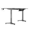 Slika - ULTRADESK Gaming miza FRAG XXL GOLD, 160 x 75 cm, 75 cm, držalo za pijačo in slušalke, 4x USB, stojalo BEAM, s polno površino XXL pa za miško