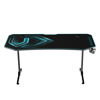 Slika - ULTRADESK Gaming miza FRAG XXL modra, 160 x 75 cm, 75 cm, držalo za pijačo in slušalke, 4x USB, stojalo BEAM, s polno površino XXL za miško