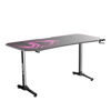 Slika - ULTRADESK Gaming miza FRAG XXL roza, 160 x 75 cm, 75 cm, držalo za pijačo in slušalke, 4x USB, stojalo BEAM, s polno površino XXL za miško