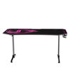 Slika - ULTRADESK Gaming miza FRAG XXL roza, 160 x 75 cm, 75 cm, držalo za pijačo in slušalke, 4x USB, stojalo BEAM, s polno površino XXL za miško