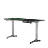 Slika - ULTRADESK Gaming miza FRAG XXL zelena, 160 x 75 cm, 75 cm, držalo za pijačo in slušalke, 4x USB, stojalo BEAM, s polno površino XXL miške