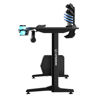 Slika - ULTRADESK Gaming miza FRAG - BELA V3, 140x60 cm, 76 cm, z XXL podlogo za miško, 4xUSB, z ultradesk BEAM, držalom za pijačo in slušalke
