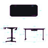 Slika - ULTRADESK Gaming miza FRAG - BELA V3, 140x60 cm, 76 cm, z XXL podlogo za miško, 4xUSB, z ultradesk BEAM, držalom za pijačo in slušalke