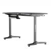 Slika - ULTRADESK Gaming miza FRAG - BELA V3, 140x60 cm, 76 cm, z XXL podlogo za miško, 4xUSB, z ultradesk BEAM, držalom za pijačo in slušalke