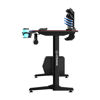 Slika - ULTRADESK Gaming miza FRAG - RDEČA V3, 140x60 cm, 76 cm, z XXL podlogo za miško, 4xUSB, z ultradesk BEAM, držalom za pijačo in slušalke