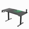 Slika - ULTRADESK Gaming miza LEVEL V2 GREEN, 140x68cm, 72-117cm, električno nastavljiva višina, z XXL podlogo za miško, pijačo in slušalko