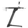 Slika - ULTRADESK Gaming miza SPACE XXL V2 črna, 144x70 cm, 75 cm, LED RGB osvetlitev s ploščo na dotik, z XXL podlogo za miško