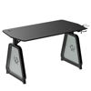 Slika - ULTRADESK Gaming miza BOOSTER, 136x70,5 cm, 75 cm, RGB osvetlitev, držalo za pijačo in slušalke