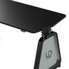 Slika - ULTRADESK Gaming miza BOOSTER, 136x70,5 cm, 75 cm, RGB osvetlitev, držalo za pijačo in slušalke