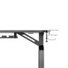 Slika - ULTRADESK Gaming miza BOOSTER, 136x70,5 cm, 75 cm, RGB osvetlitev, držalo za pijačo in slušalke