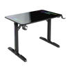 Slika - ULTRADESK Gaming miza FREEZE V2, 109x69 cm, 75 cm RGB regulator, držalo za pijačo in slušalke